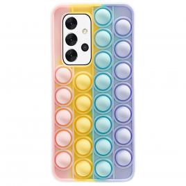 Husa de protectie POP IT compatibila cu Samsung Galaxy A32 4G(LTE), Multicolor