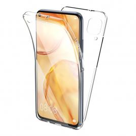 Husa fata spate 360 compatibila cu Samsung Galaxy A22 4G / LTE Transparent