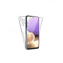 Husa 360 compatibil cu Samsung Galaxy A33 5G, Transparent fata si spate