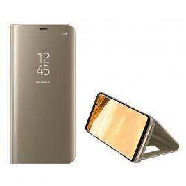 Husa compatibil cu Samsung Galaxy S7 Edge (G935) Clear View Gold