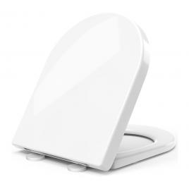 Capac toaleta cu inchidere silentioasa, alb, Vivo WTS-070