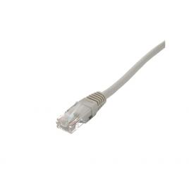 Cablu de retea utp cat5e patch cord 10m rj45-rj45 gri well utp-0008-10gy-wl