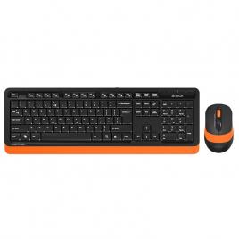 Kit wireless tastatura si mouse orange fg1010 a4tech