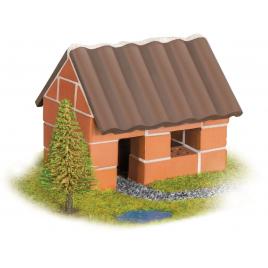 Set constructie casuta de familie - 35 piese
