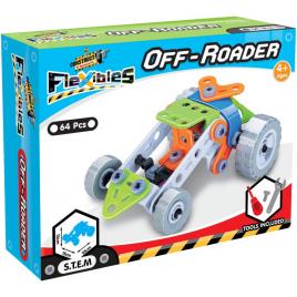 Kit constructie stem flexible automobil de teren 66 piese