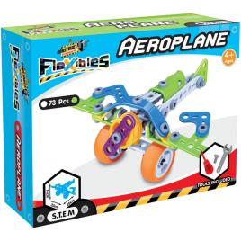 Kit constructie stem flexible avion 73 piese