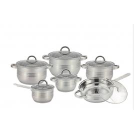 Set oale inox Kitchen Pro 12 piese , PRO-1260