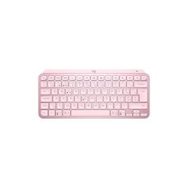 Logitech mx keys mini bluetooth illuminated keyboard - rose - us int'l