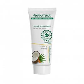 Crema fata hidratanta ten uscat 75ml viva natura