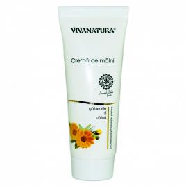 Crema maini cu galbenele si catina 75ml viva natura