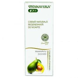 Crema regeneranta de noapte 45ml viva natura