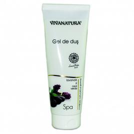 Gel dus spa (cu lavanda si ceai verde) 250ml viva natura