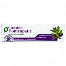 Pasta dinti gennadent homeopatic 50ml viva natura