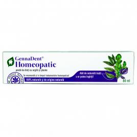 Pasta dinti gennadent homeopatic 80ml viva natura