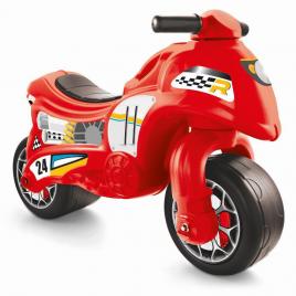 Motocicleta fara pedale, rosu, 50x71x27 cm - dolu