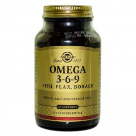 Omega 3-6-9 softgels 60cps solgar