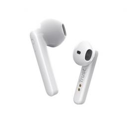 Trust stylish wire-free bluetooth earphones - white