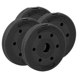 Disc greutate compozit set 4 x 1.25 kg rebel active