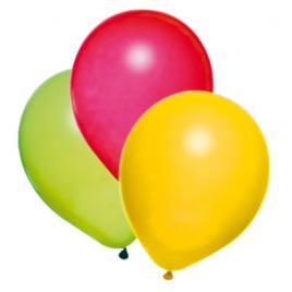 Baloane culori asortate rainbow, calitate helium, biodegradabile, set 10 bucati