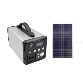 Invertor portabil cu panou solar, 300w, 12v, 220v