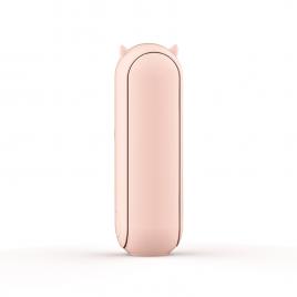 Mini ventilator portabil fs01, usb, roz