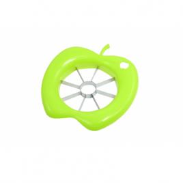 Dispozitiv pentru feliat mere, 6 felii, verde