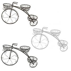 Suport ghivece design bicicleta vintage, 3 modele