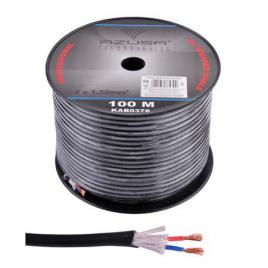 Cablu difuzor rotund 2x1.5mm + bumbac azusa 100 m
