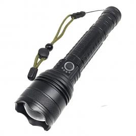 Lanterna led xhp70, zoom telescopic, reincarcabila, 50w