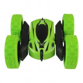 Masina sport de curse, verde, cu telecomanda, 4 roti