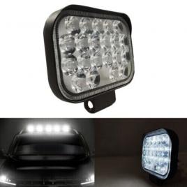 Set 2 proiectoare auto led, 126w/set, 12/24v, 21led, 6000k