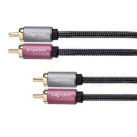 Cablu 2rca-2rca 1.8m kruger&matz