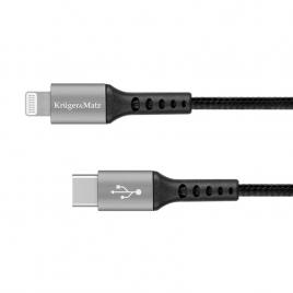 Cablu usb tip c - lightning c94 mfi 1m kruger