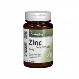 Gluconat de zinc 25mg 90cpr