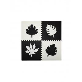 Covoras de joaca puzzle 120x120 cm momi feli black