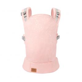 Marsupiu ergonomic kinderkraft nino, pana la 20 kg, confetti pink