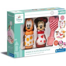 Set asamblare bebe clementoni - minnie mouse si pluto