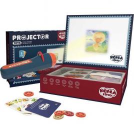 Teatru de povesti cu proiector si 6 povesti in limba romana koala diary albastru