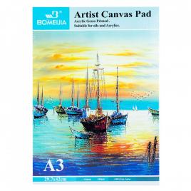 Bloc pentru pictura, canvas, a3, 280g, 10 coli