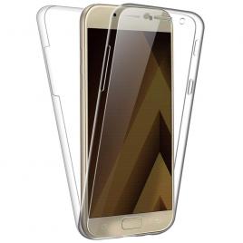 Husa Full TPU  360 (fata + spate) ultra-slim 0.3 mm pentru Samsung Galaxy A5 (2017) Transparent