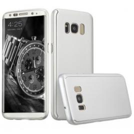 Husa Samsung Galaxy S8 Full Cover  360 ( fata + spate) Silver