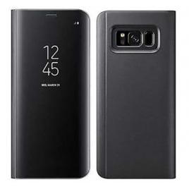 Husa de protectie Clear View Standing pentru Samsung Galaxy S8 Plus - Black