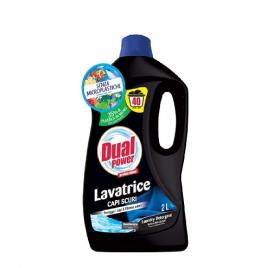 Detergent lichid italian pentru rufe negre dual power 2 litri - 40 utilizari