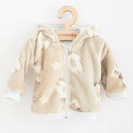 Hanorac de iarna pentru bebelusi, wellsoft, marime 56, poliester si capsuseala din bumbac, new baby, polar bear