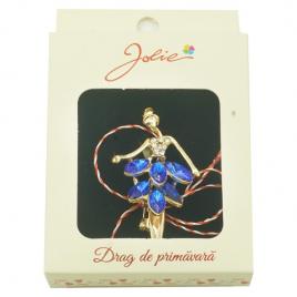 Brosa multicolora jolie model balerina delicata