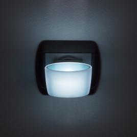 Lumina de veghe led cu senzor tactil albastru 1 buc led 1w 6x4x5 cm phenom