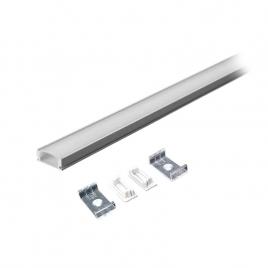Profil aluminiu pentru banda led 2m 23.5mm x 10mm alb sku-3367 v-tac