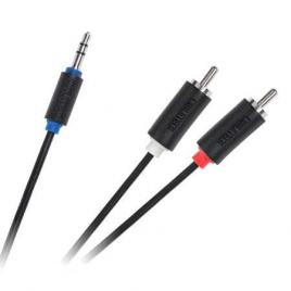 Cablu jack 3.5 - 2rca cabletech standard 3m