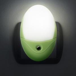 Lumina de veghe verde 6x led 6000k lumina alb rece cu senzor 0.5w 230v 20281d phenom