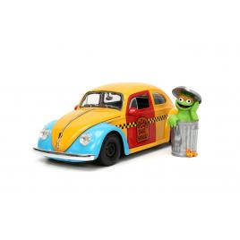 Masinuta metalica jada sesame street 1959 vw beetle scara 1:24